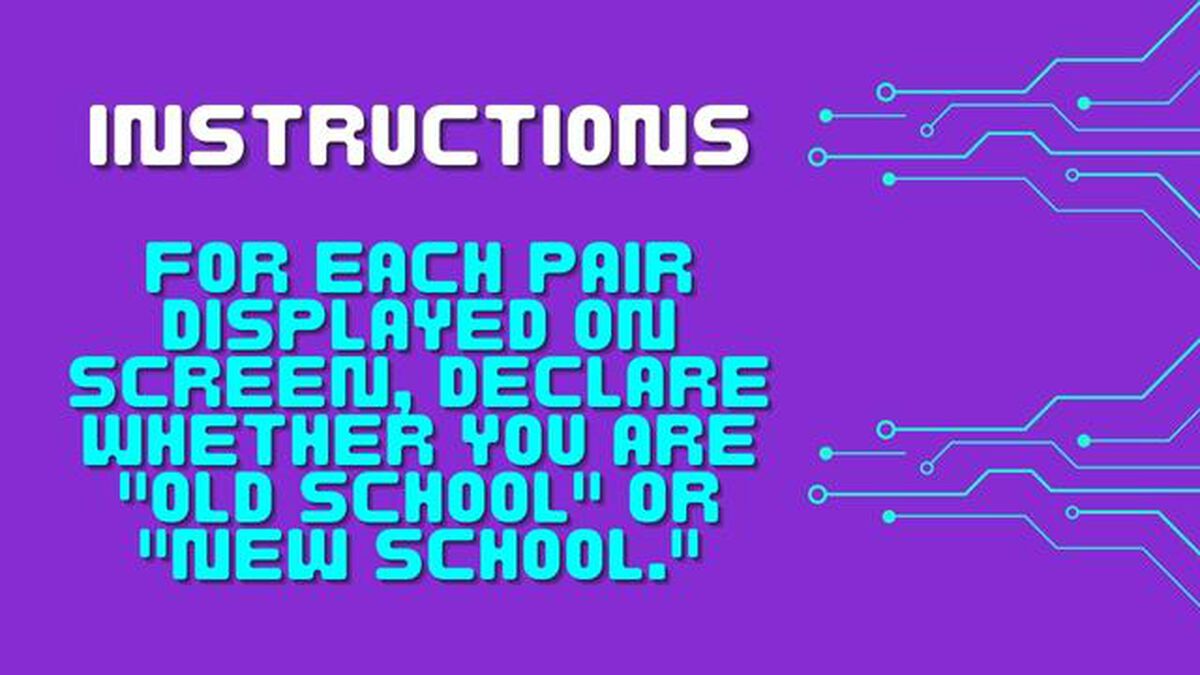 Old School VS New School: Technology Edition image number null